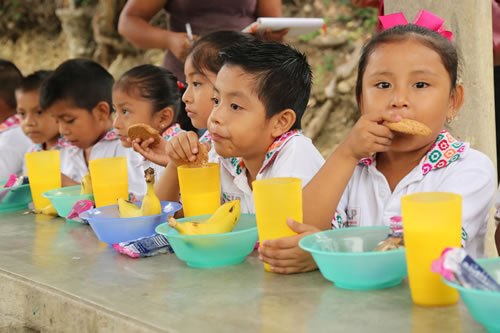 Cobertura del 100% con desayunos escolares en escuelas de modalidad  indígena: DIF Estatal | Revista Punto de Vista
