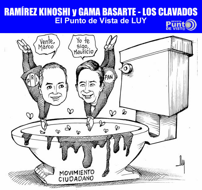 Mauricio Ramírez Kinoshi y Marco Gama Basarte